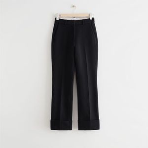 & Other Stories Tailored Kick Flare Trousers